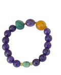 Aventurine & Agate Collector's Gemstone Bracelet