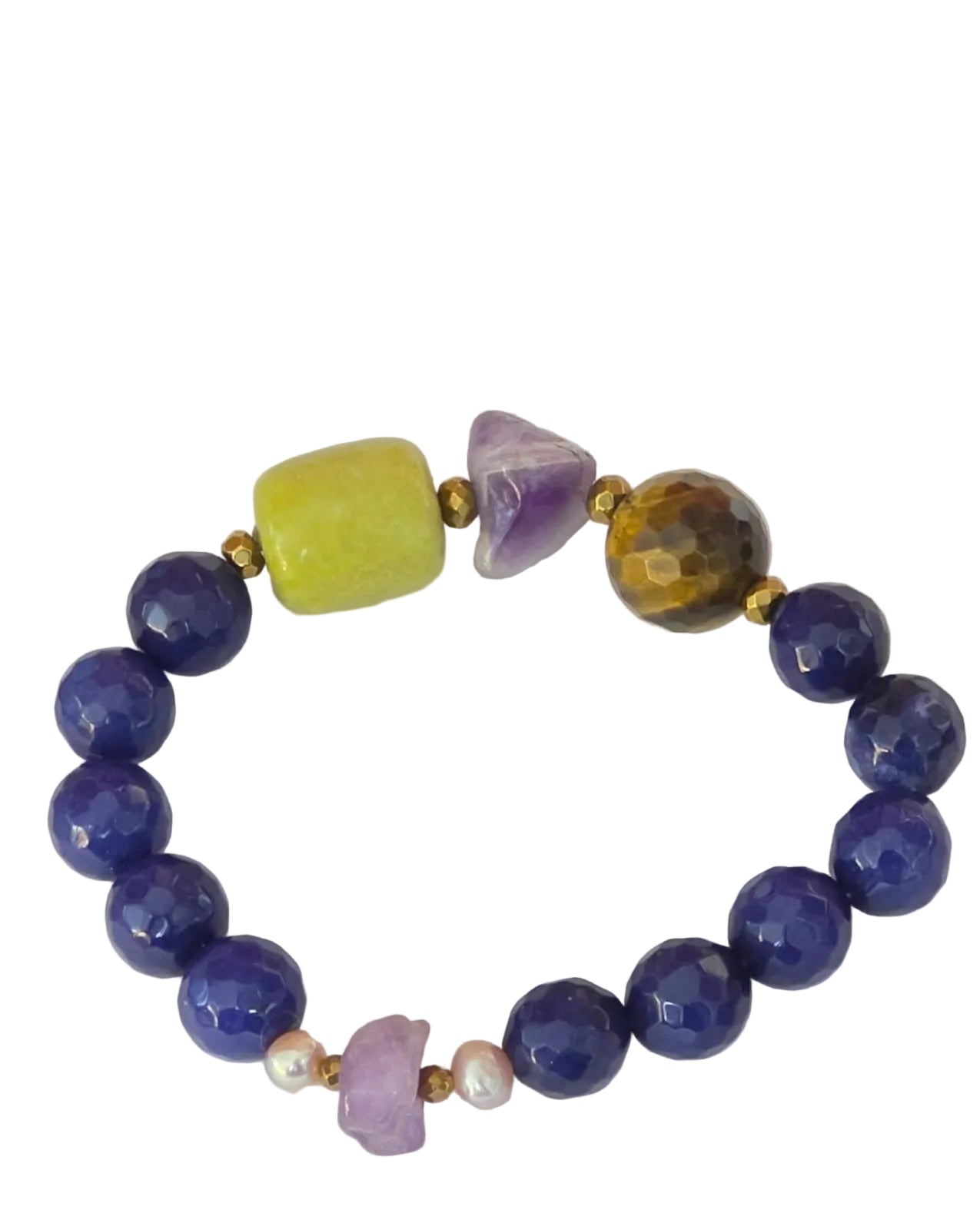 Lapis Lazuli Statement Gemstone Bracelet