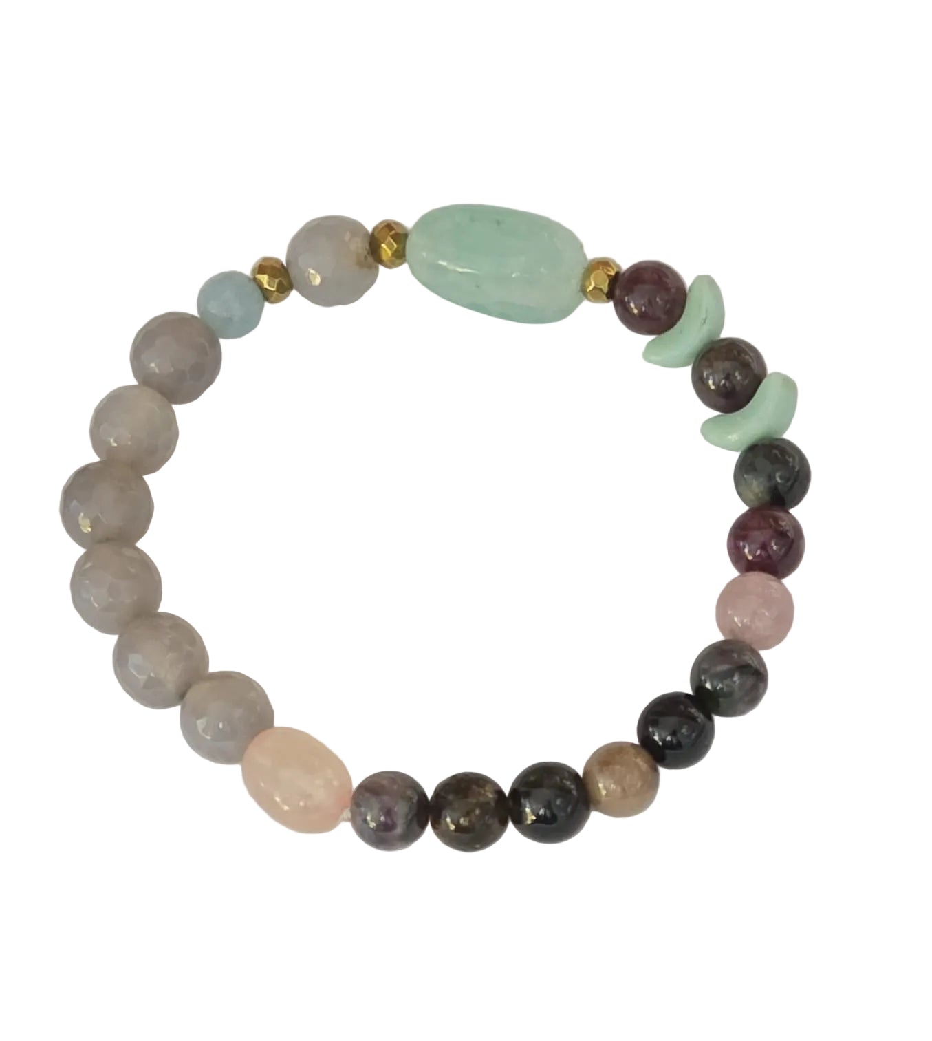 Earth Tone Gemstone Bracelet