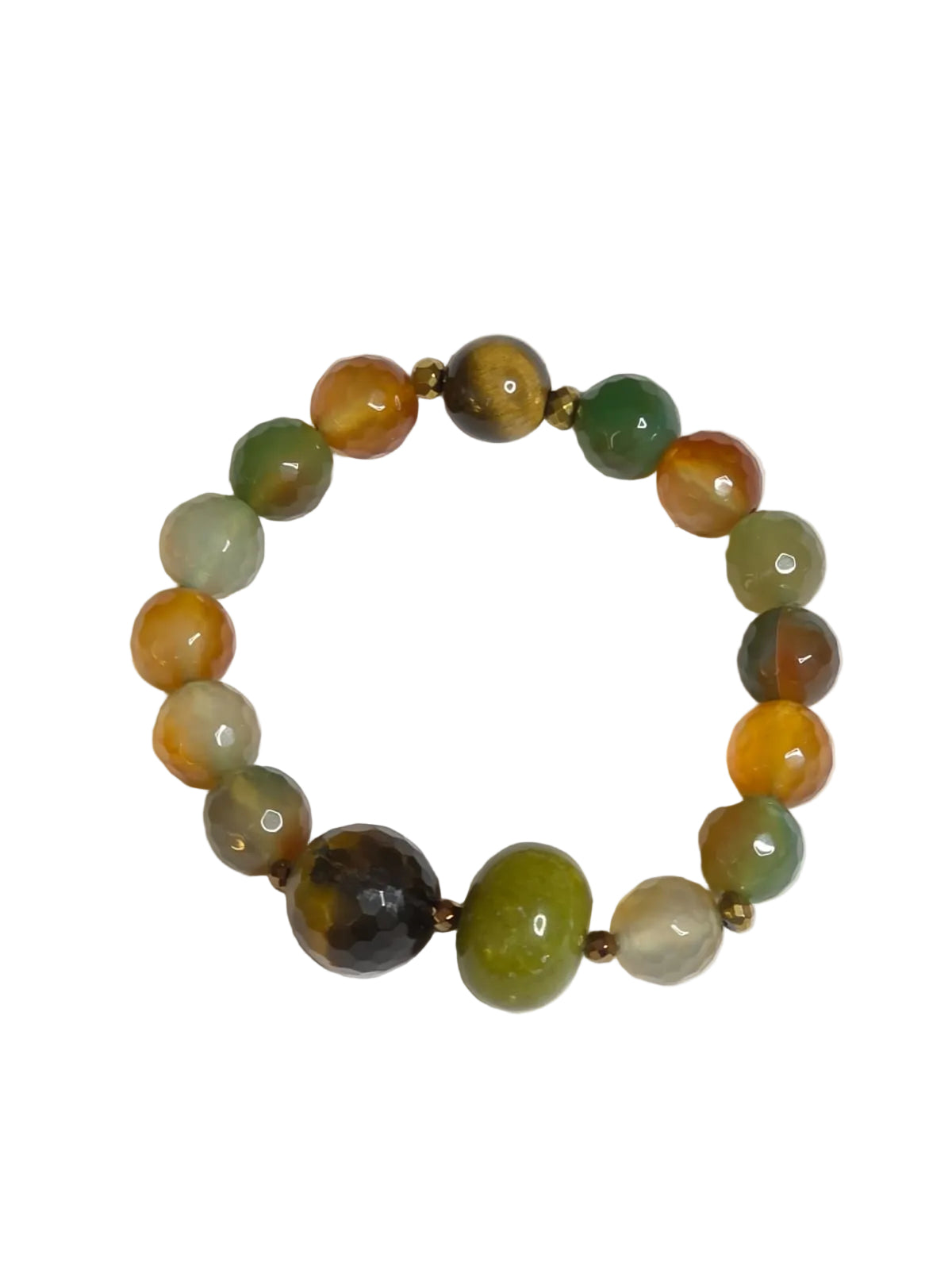 Sodalite & Aventurine Gemstone Bracelet
