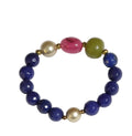 Amethyst & Aventurine Gemstone Bracelet