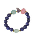 Multi-Stone Artisan Gemstone Bracelet